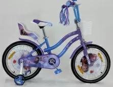 Bicicletă pentru copii Belcom Frozen II 20, albastru deschis
