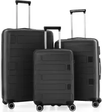 Комплект чемоданов CCS 5236 Set, антрацит