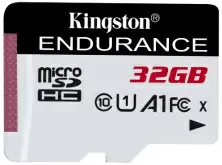 Карта памяти Kingston microSD Class10 A1 UHS-I FC + SD adapter, 32GB