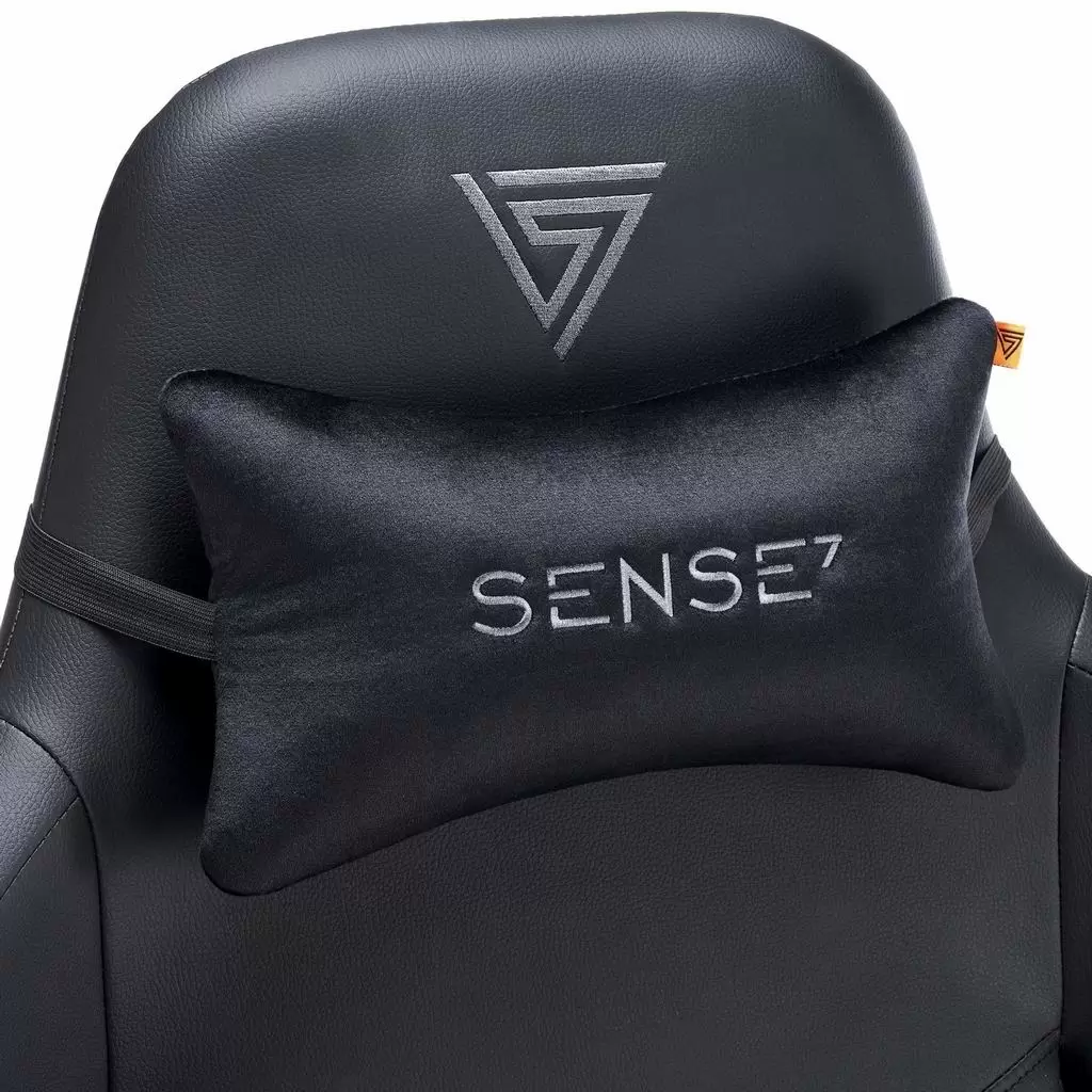 Scaun gaming Sense7 Spellcaster Senshi Edition XL, negru