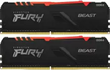 Оперативная память Kingston Fury Beast 32GB (2x16GB) DDR4-2666MHz, CL16, 1.2V