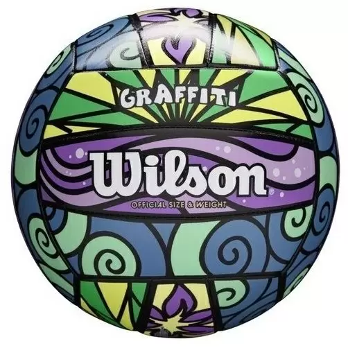 Minge de volei Wilson Graffiti, multicolor