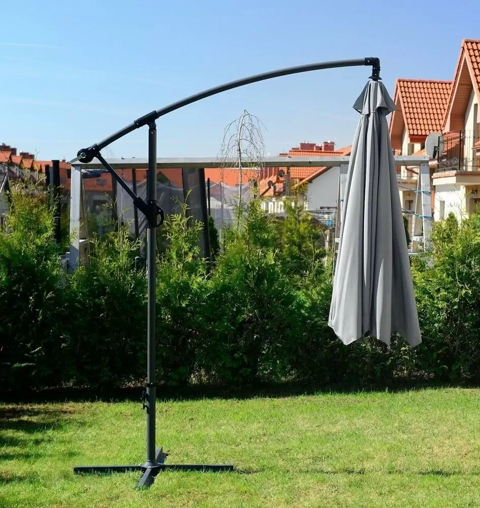 Зонт садовый FunFit 3054, серый