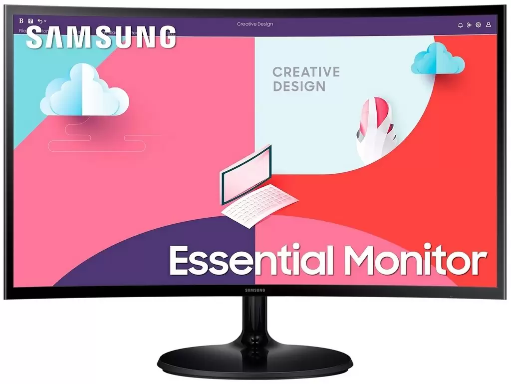 Monitor Samsung S27C360E, negru