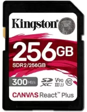 Карта памяти Kingston Canvas React Plus, 256GB