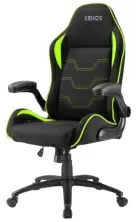Геймерское кресло Xenos Neron, черный/зеленый