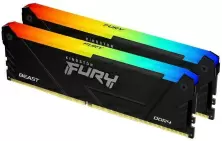 Оперативная память Kingston Fury Beast 16GB (2x8GB) DDR4-2666MHz, CL16, 1.2V