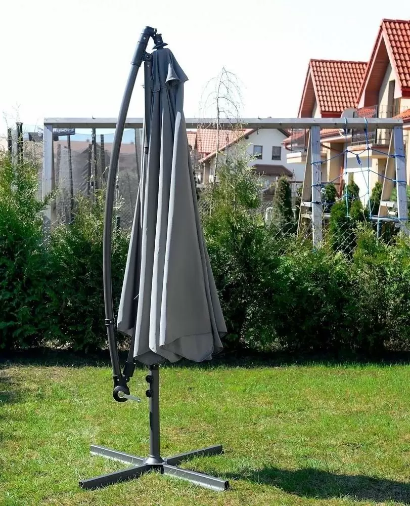 Зонт садовый FunFit 3054, серый