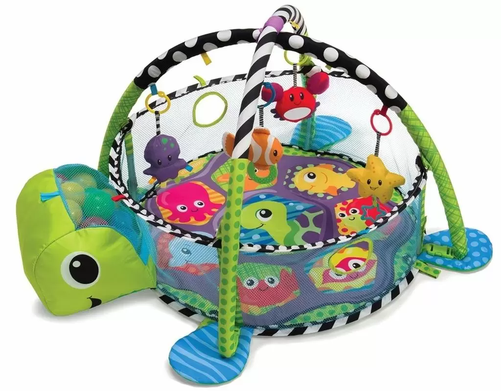 Игровой коврик LeanToys Turtle 1605, цветной