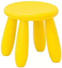 Детский стульчик IKEA Mammut, желтый