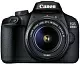 Aparat foto Canon EOS 4000D + EF-S 18-55mm III + SB130 + 16GB SD Card, negru