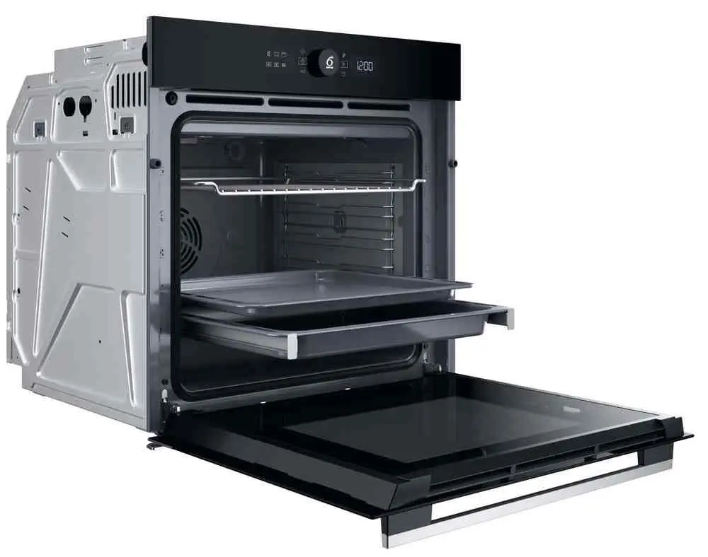 Электрический духовой шкаф Whirlpool WOI5S8CM1SXA, черный на tehnoparc.md Электрический духовой шкаф Whirlpool WOI5S8CM1SXA, черный
