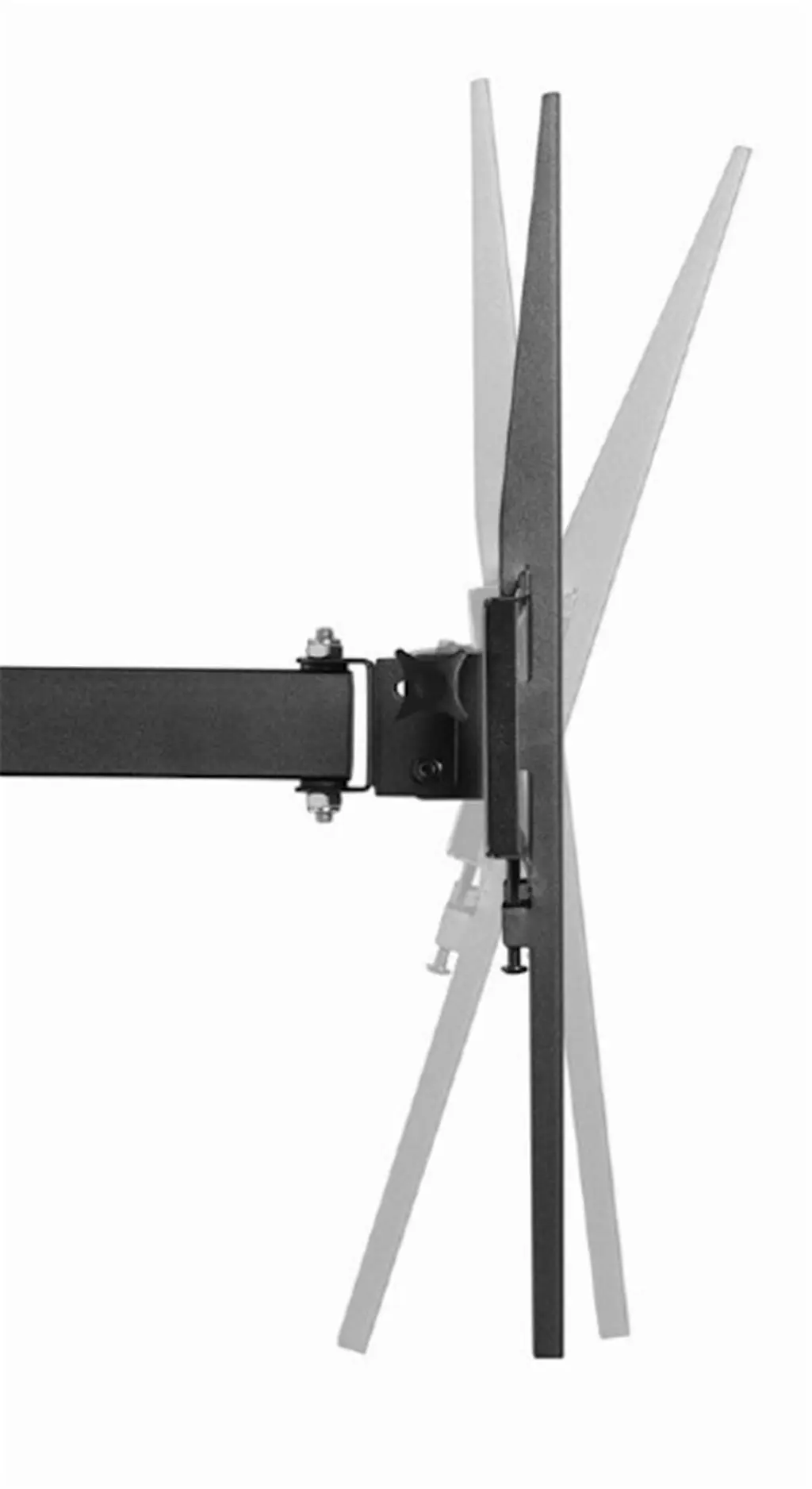 Кронштейн для ТВ Gembird WM-55ST-03, черный, черный