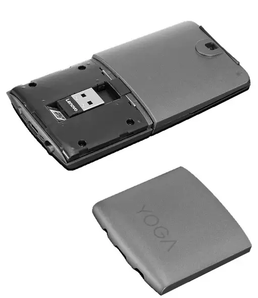 Mouse Lenovo Yoga, gri