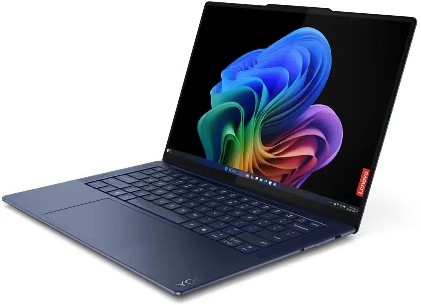 Laptop Lenovo Yoga Slim 7 14Q8X9 (14.5"/3K/Snapdragon X Elite X1E-78-100/32GB/1TB/Win 11), albastru