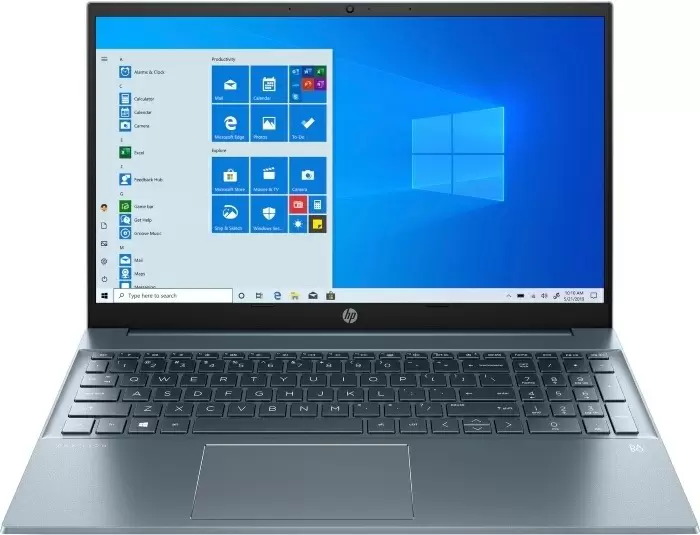 Laptop HP Pavilion 15 (15.6"/FHD/Ryzen 5 5500U/8GB/512GB/AMD Radeon), albastru