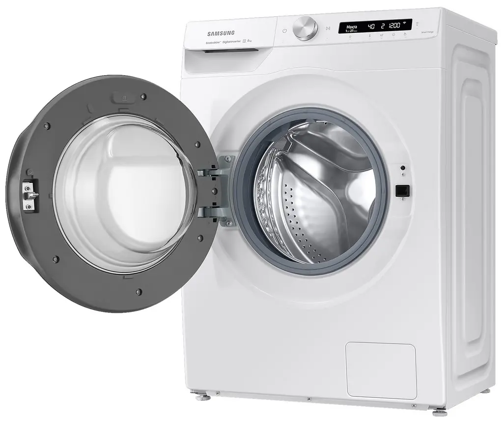 Maşină de spălat rufe Samsung WW80A6S24AW/LD, alb