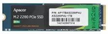 SSD накопитель Apacer AS2280P4U M.2 NVMe, 1TB
