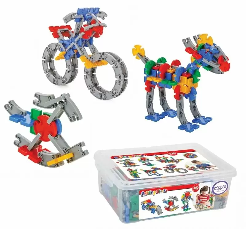 Конструктор Woopie Building Blocks 29467, цветной