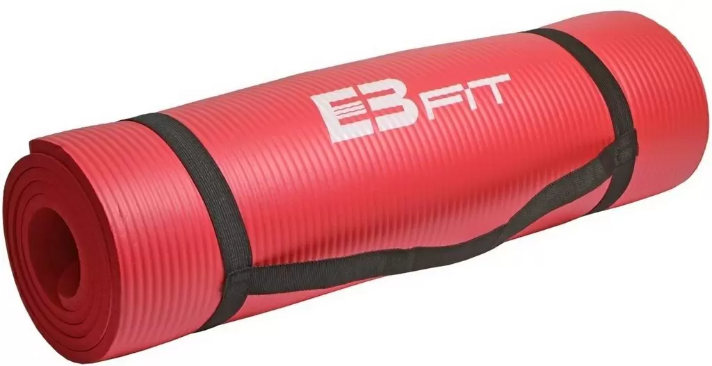 Коврик для йоги EB Fit Fitness Mat NBR, красный