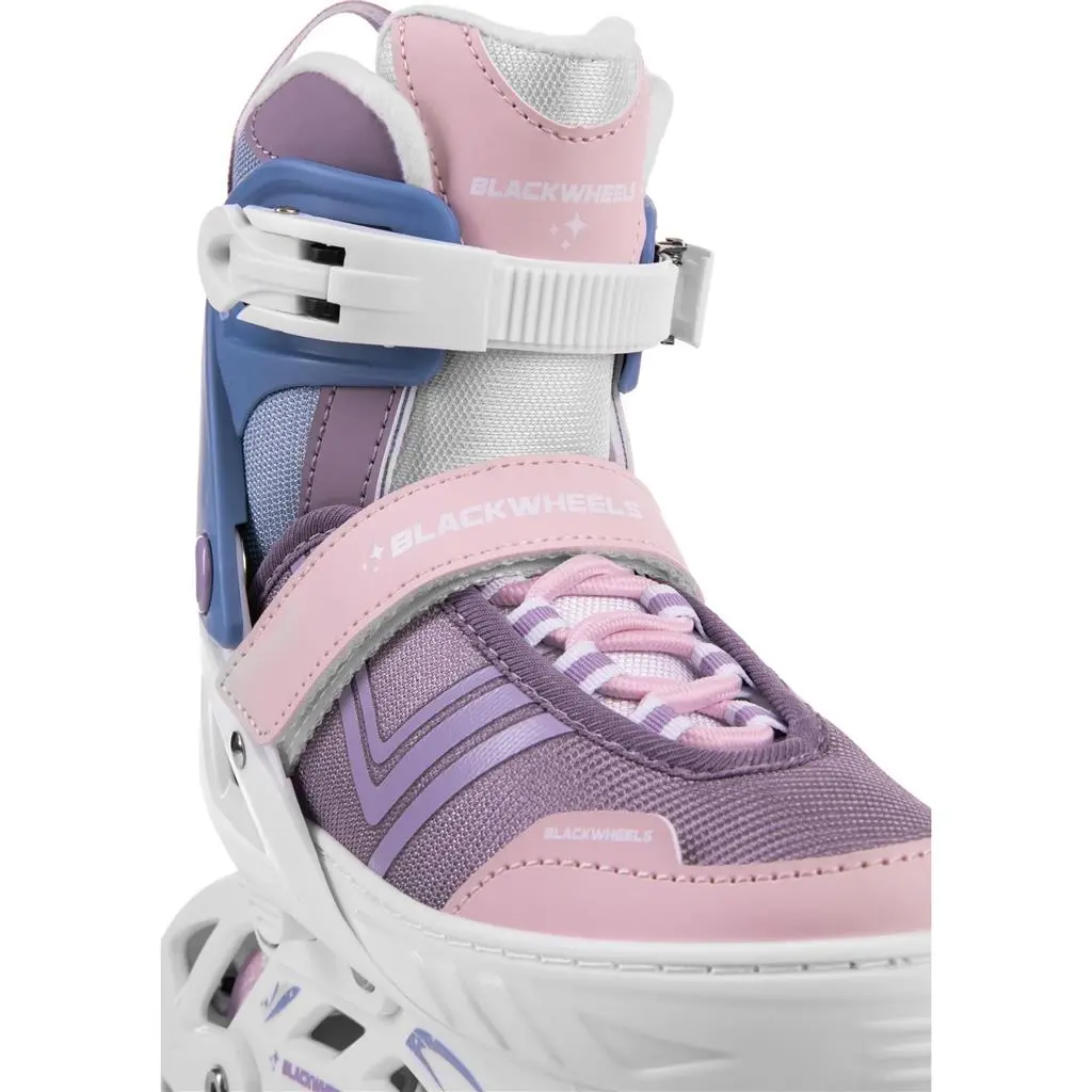 Роликовые коньки Blackwheels Playful Violet 32-35, розовый/фиолетовый