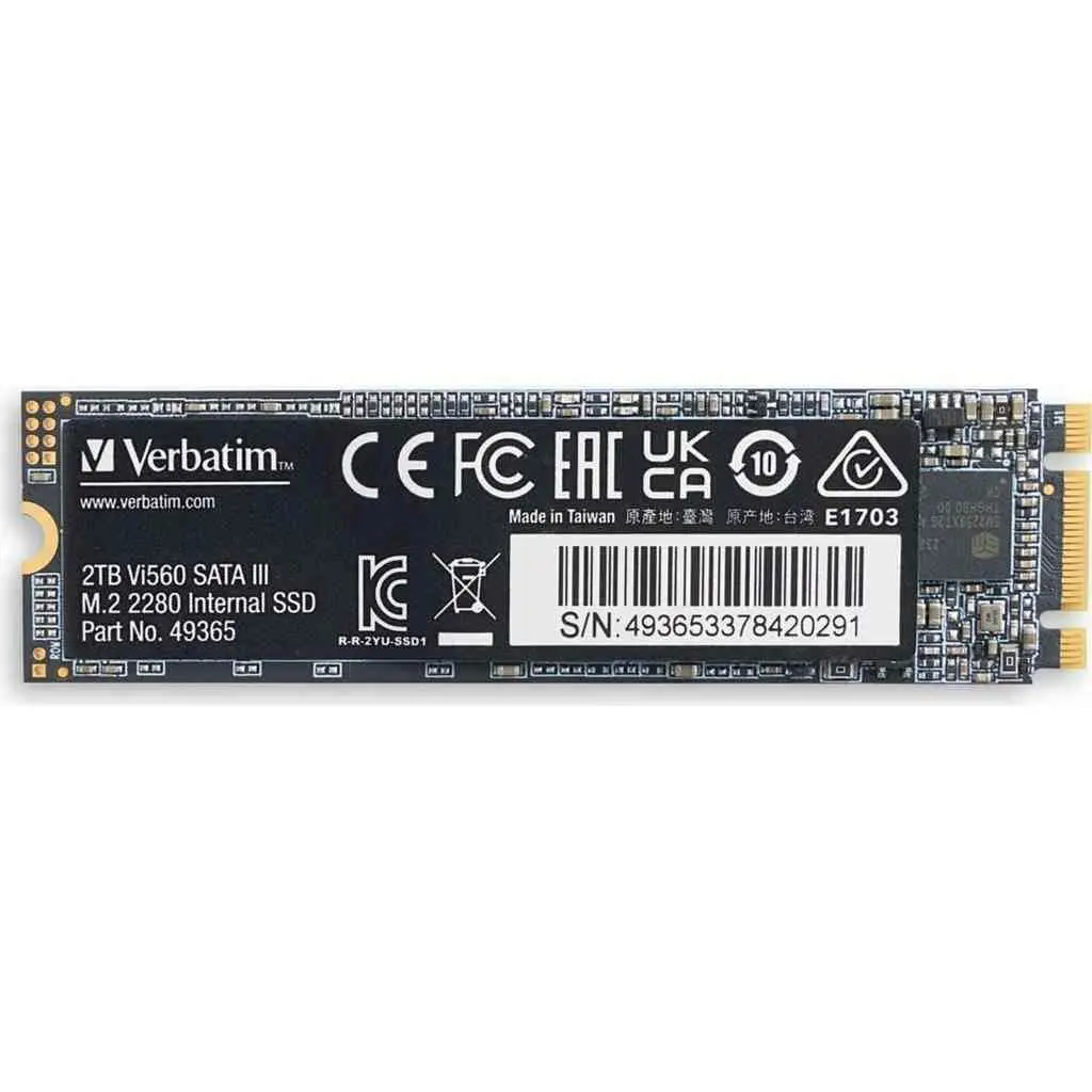 Disc rigid SSD Verbatim Vi560 S3 M.2 SATA, 2TB