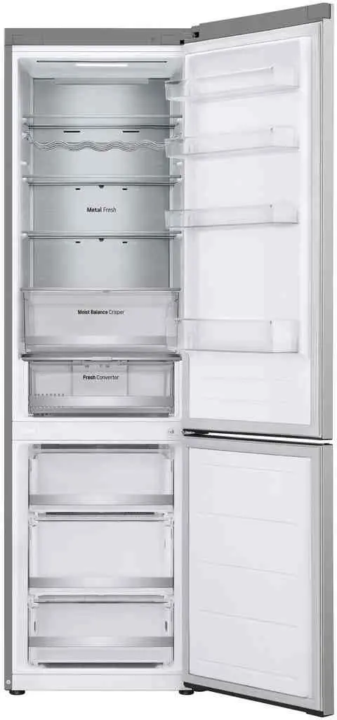 Холодильник LG GBV5250EPY, серебристый