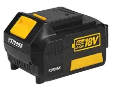 Acumulator pentru scule electrice RTRMAX RTX1804, negru pe tehnoparc.md Acumulator pentru scule electrice RTRMAX RTX1804, negru