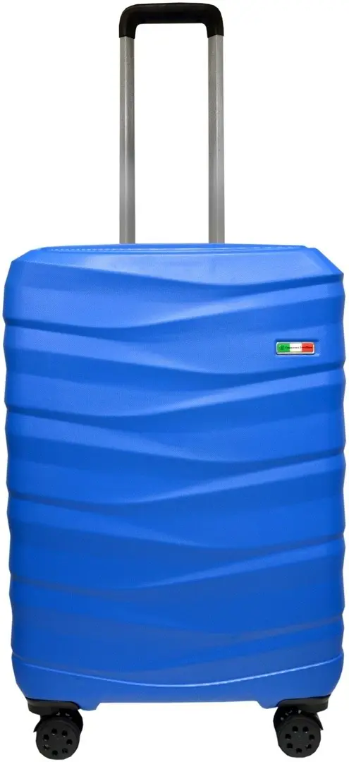 Valiză Francesco Ferellino Azzurro M, albastru