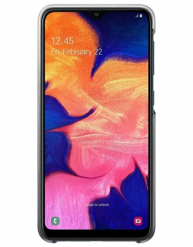 Чехол Samsung Gradation Galaxy A10, черный