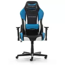 Scaun de birou DXRacer GC-D61-NWB, negru/alb/albastru