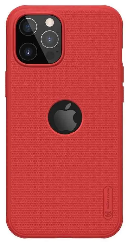 Чехол Nillkin Super Frosted Shield Pro iPhone 12 Red, красный