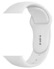 Curea Helmet Apple Watch Strap Silica 38/40 S/M, alb