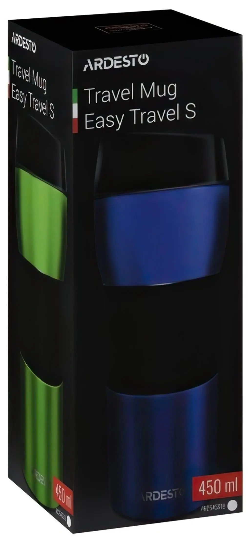 Cană termo Ardesto AR2645STB, albastru/negru