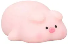 Ночной светильник Helmet Pig, розовый