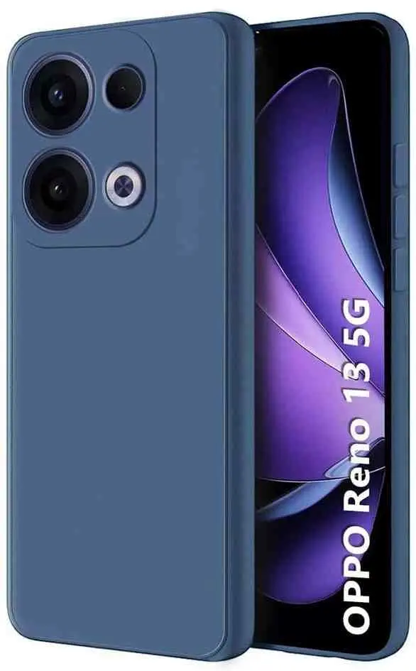 Husă de protecție WOO Silicone Neo Soft Oppo Reno 13 5G (WOOSNSOPR13BL), albastru
