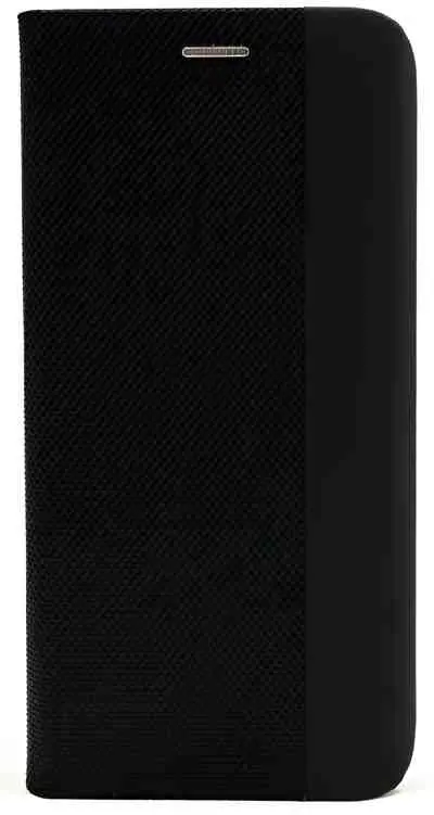 Husă de protecție WOO Shell Flip Nylon Oppo A5 Pro, negru