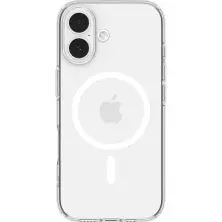 Husă de protecție Spigen iPhone 17 Liquid Crystal Mag Magsafe Clear/White, transparent