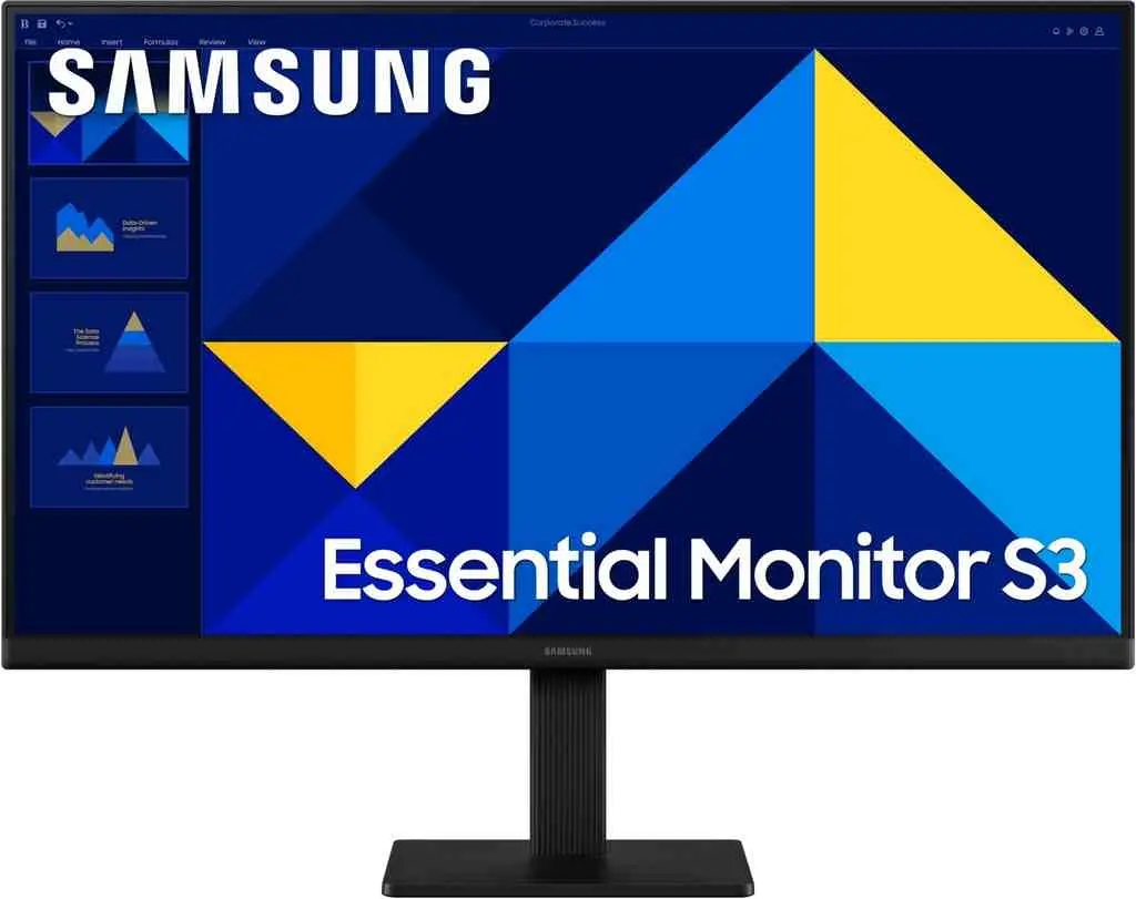 Monitor Samsung LS24D300GAIXCI, negru
