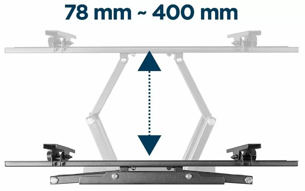 Кронштейн для ТВ Gembird WM-70ST-01, черный