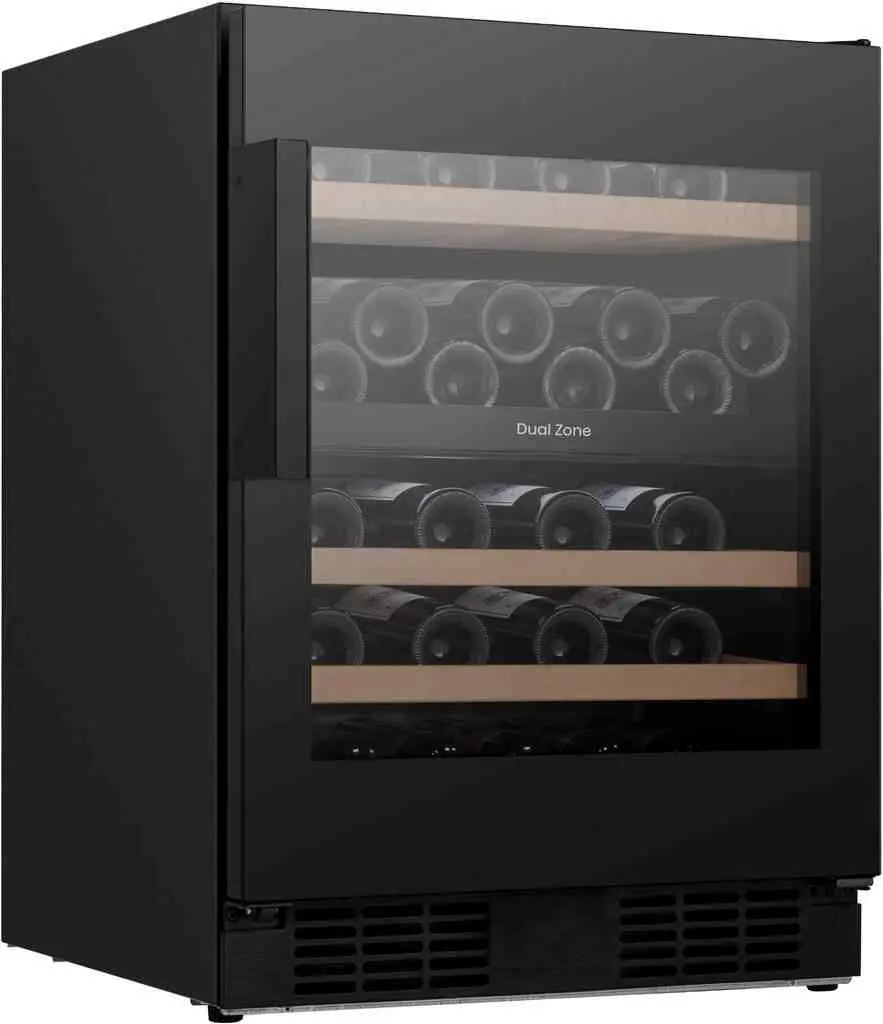 Dulap pentru vin Hisense RW3N122GSLF, negru