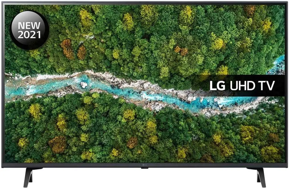 Televizor LG 43UP77006LB, negru