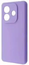 Чехол WOO Liquid Silicone Xiaomi Redmi Note 14 5G (WOOLSCXRN14PR), фиолетовый на tehnoparc.md Чехол WOO Liquid Silicone Xiaomi Redmi Note 14 5G (WOOLSCXRN14PR), фиолетовый