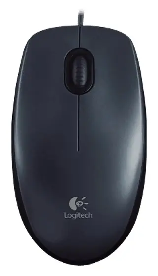 Мышка Logitech M100, серый