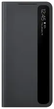 Чехол Samsung Smart Clear View Cover Galaxy S21, черный на tehnoparc.md Чехол Samsung Smart Clear View Cover Galaxy S21, черный