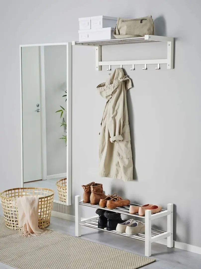Cuier IKEA Tjusig 79cm, alb