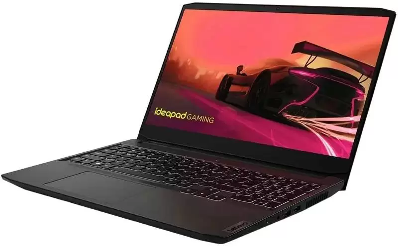 Laptop Lenovo IdeaPad Gaming 3 15ACH6 (15.6"/FHD/Ryzen 5 5500H/16GB/512GB/GeForce RTX 2050 4GB), negru