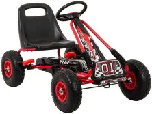 Kart cu pedale Enero Sport Go-Kart 01, roșu