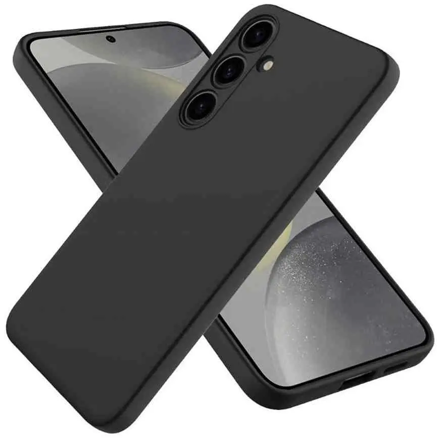 Husă de protecție WOO Liquid Silicone Samsung A26 (WOOCLSSAMA65BK), negru