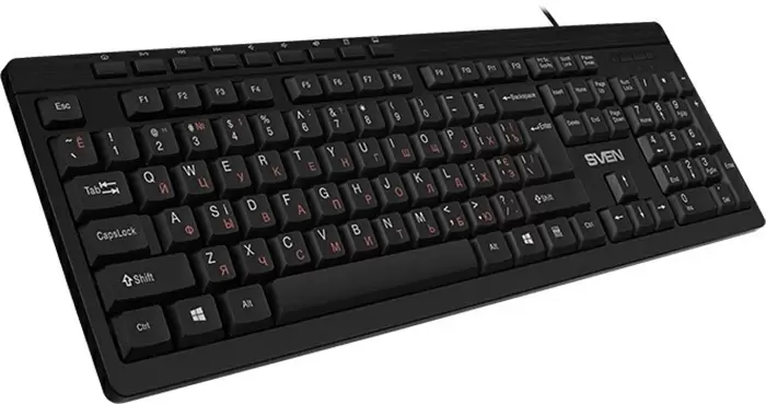 Tastatură Sven KB-C3010, negru